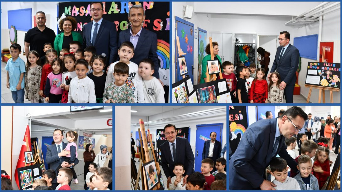 İlçe Millî Eğitim Müdürümüz Said Nuri ODABAŞOĞLU Mustafa Antepoğlu İlkokulumuzda Düzenlenen e Twinning Proje Sergisinin Açılışına Katıldı
