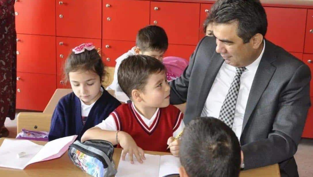 İlçe Milli Eğitim Müdürü Sayın Hasan GÜMÜŞ Zati Ağar İlkokulunu ziyaret etti. 