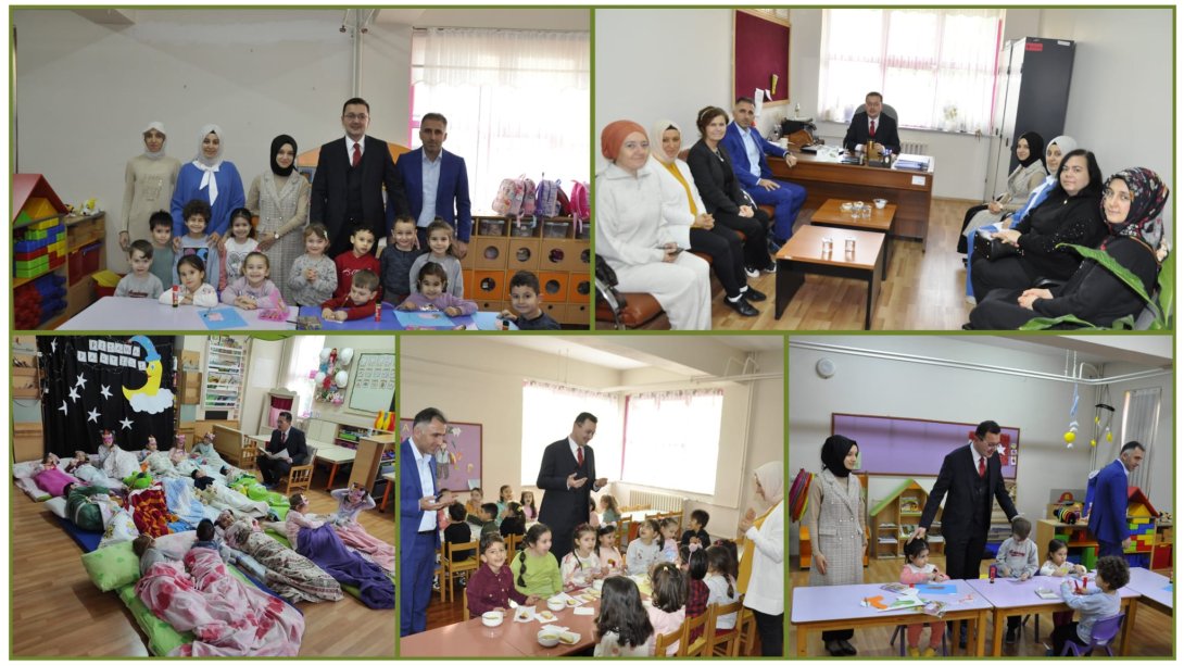 İlçe Milli Eğitim Müdürümüz Safran Çiçeği Anaokuluna Ziyaret Gerçekleştirdi