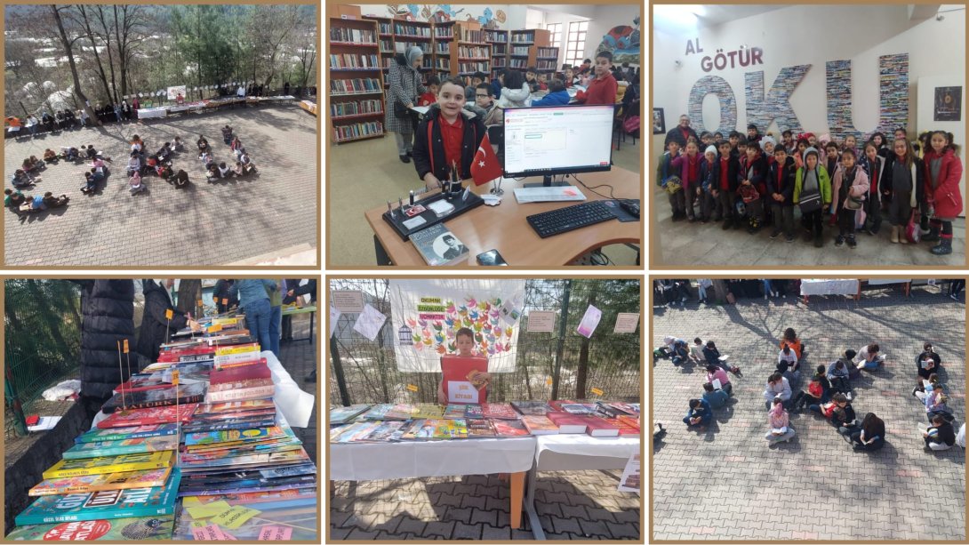 Kütüphaneler Haftası Okullarımızda Çeşitli Etkinliklerle Kutlandı 