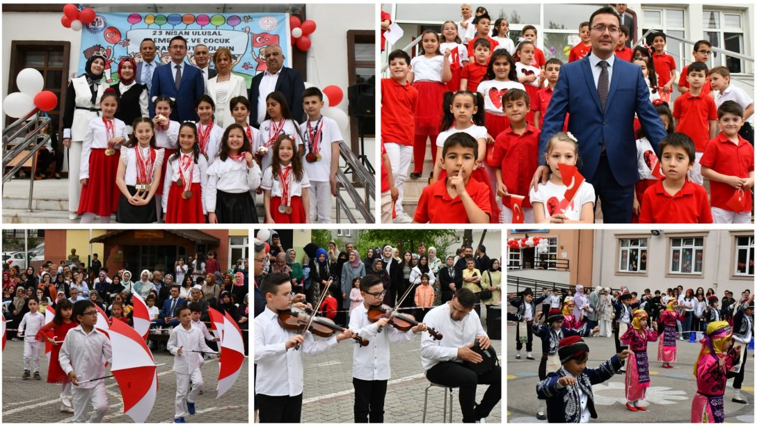 23 Nisan Ulusal Egemenlik ve Çocuk Bayramı Okullarımızda Coşku İle Kutlanıyor