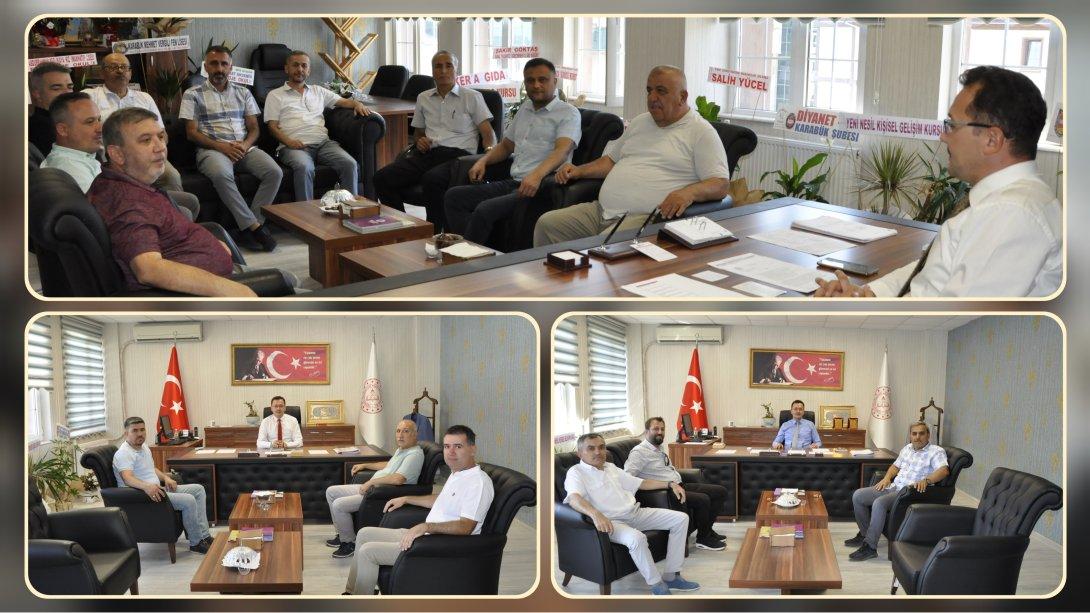 İlçe Milli Eğitim Müdürümüz Said Nuri Odabaşoğlu'na Hayırlı Olsun Ziyaretleri Sürüyor