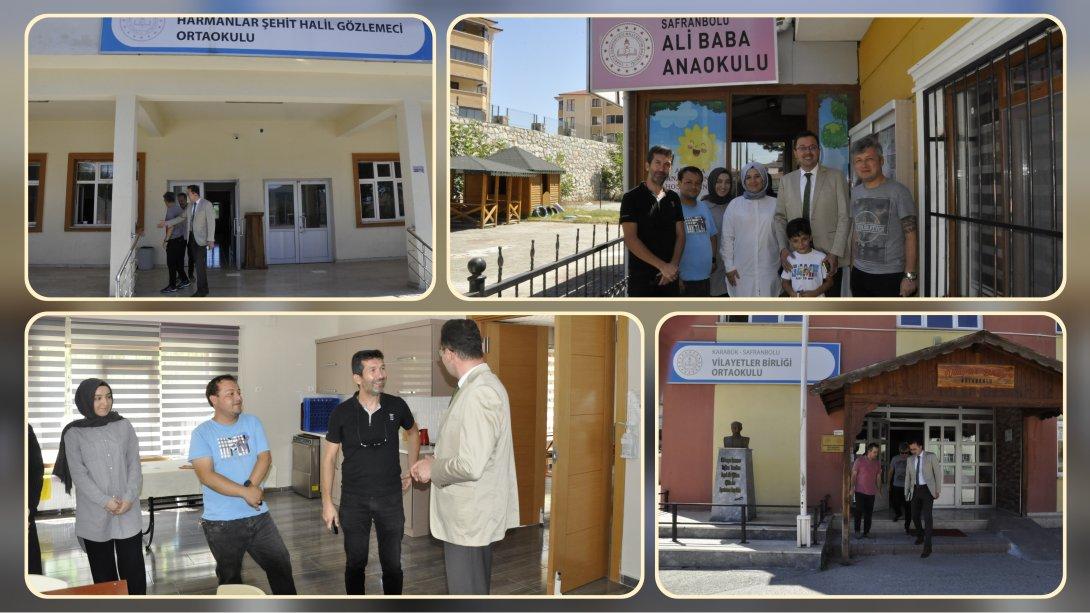 İlçe Milli Eğitim Müdürümüz Said Nuri Odabaşoğlu Okul Ziyaretlerini Sürdürüyor