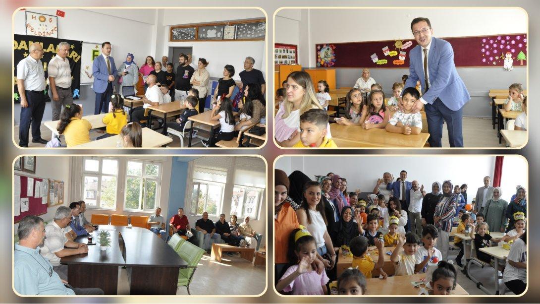 İlçe Milli Eğitim Müdürümüz Altın Safran İlkokulunu Ziyaret Etti 