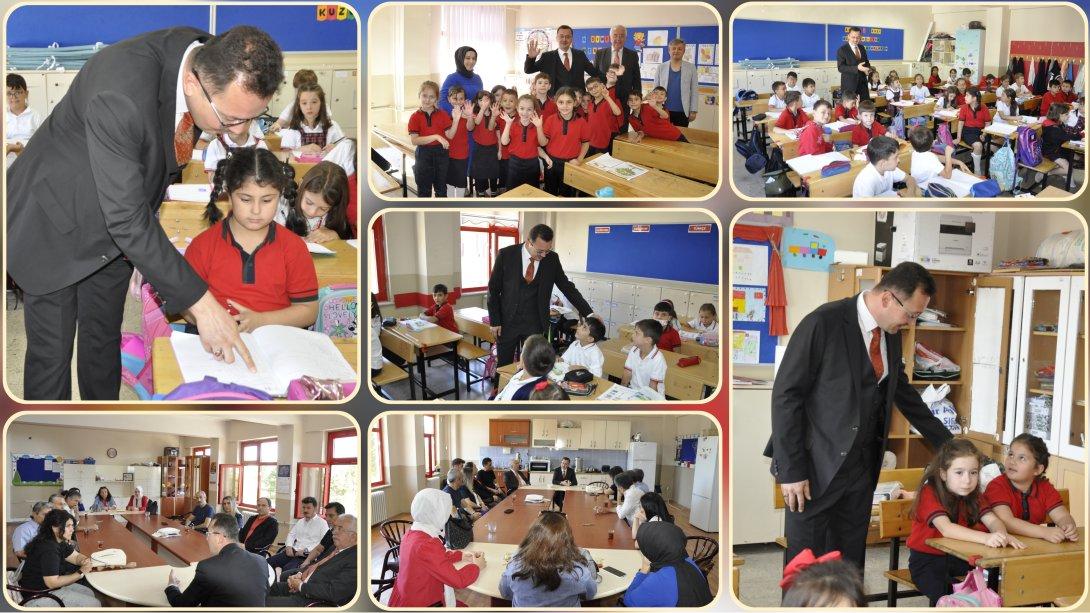 İlçe Milli Eğitim Müdürümüz Said Nuri Odabaşoğlu Zati Ağar İlkokulunda Öğrenci ve Öğretmenlerle Buluştu