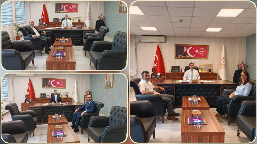 İlçe Milli Eğitim Müdürümüz Said Nuri Odabaşoğlu'na Hayırlı Olsun Ziyaretleri Devam Ediyor