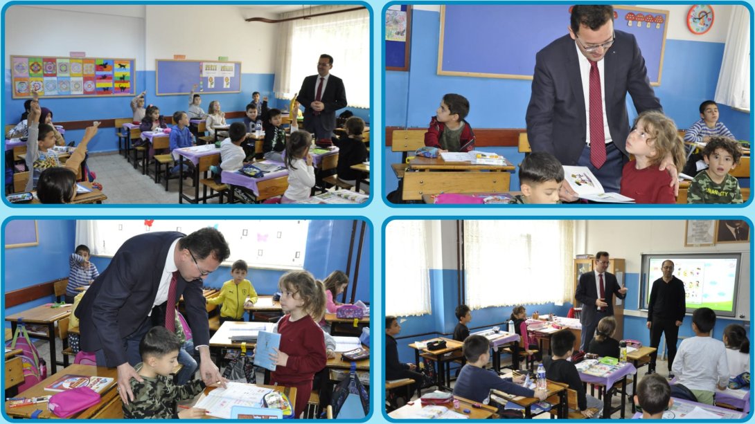 İlçe Milli Eğitim Müdürümüz Bostanbükü İlkokulunu ve Ortaokulunu Ziyaret etti