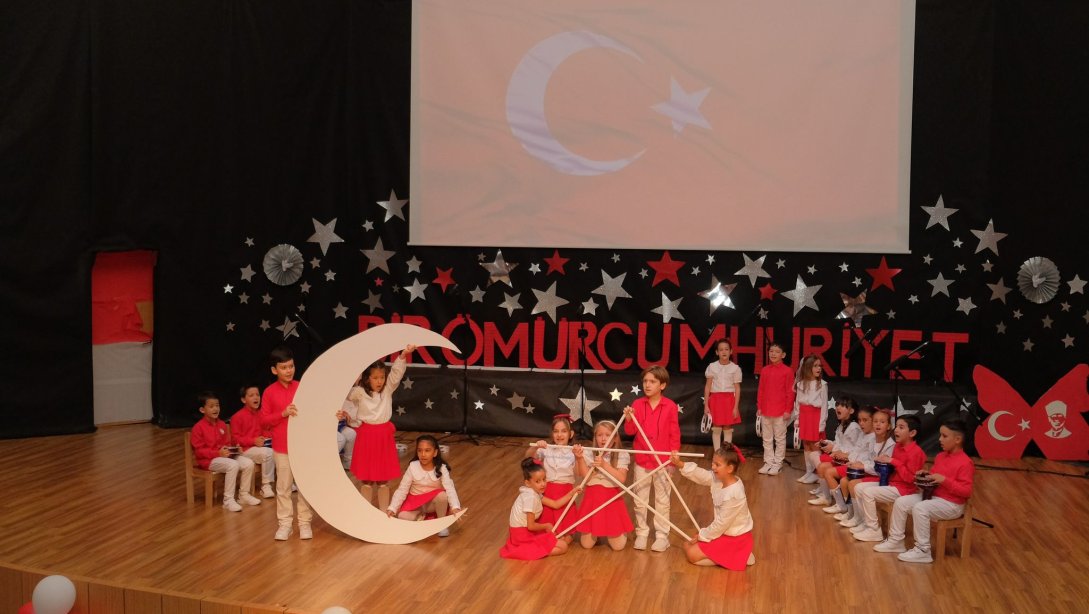 Karabük Özel Açı Kolejinden Cumhuriyetimizin 100. Yılı ve Türkiye Yüzyılı Kutlama Etkinliği