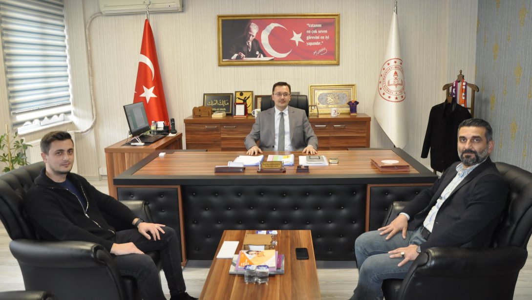 Safranbolu Ak Parti İlçe Başkanı ile Safranbolu Özel Eğitim ve Rehabilitasyon Merkezi Kurucusundan İlçe Milli Eğitim Müdürümüze Ziyaret