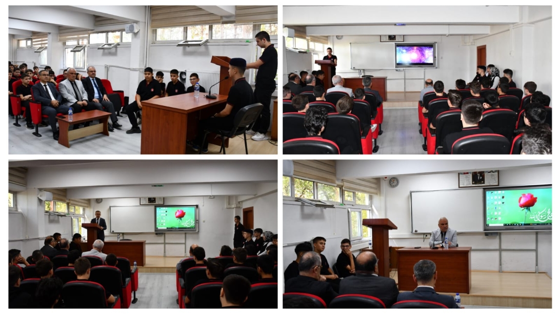 Ahi Evran Mesleki ve Teknik Anadolu Lisesi'nde Mevlid-i Nebi Haftası Anma Programı Düzenlendi