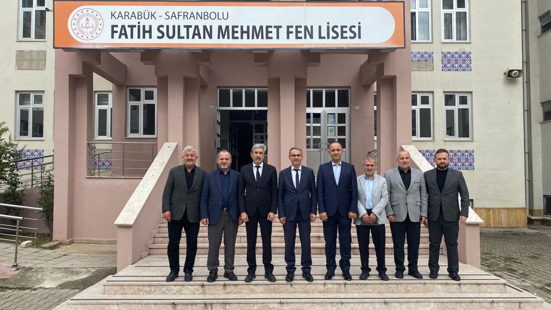 İlçemizdeki Pansiyonlu Okullarımızın Müdürleri ile Toplantı Yapıldı